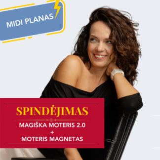 2 KURSŲ paketas (midi): "Magiška Moteris" + "Moteris Magnetas" Webinaro dalyviams