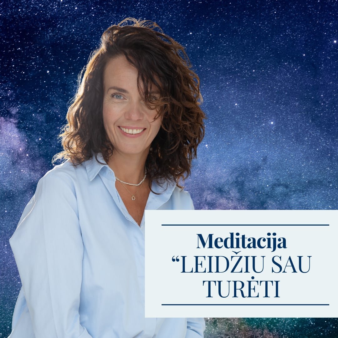 Meditacija "Leidžiu sau turėti"