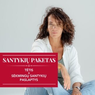 SANTYKIŲ PAKETAS - Tėtis kurso dalyviams