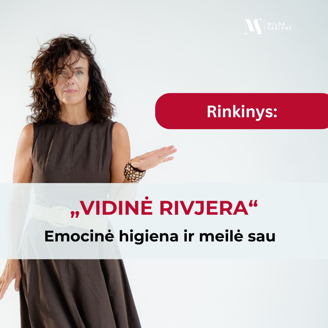 Rinkinys: „VIDINĖ RIVJERA“ (Emocinė higiena ir meilė sau)