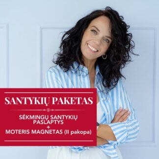 Santykių Paketas Moterims: „Sėkmingų Santykių Paslaptys" + Moteris Magnetas 2 pakopa.